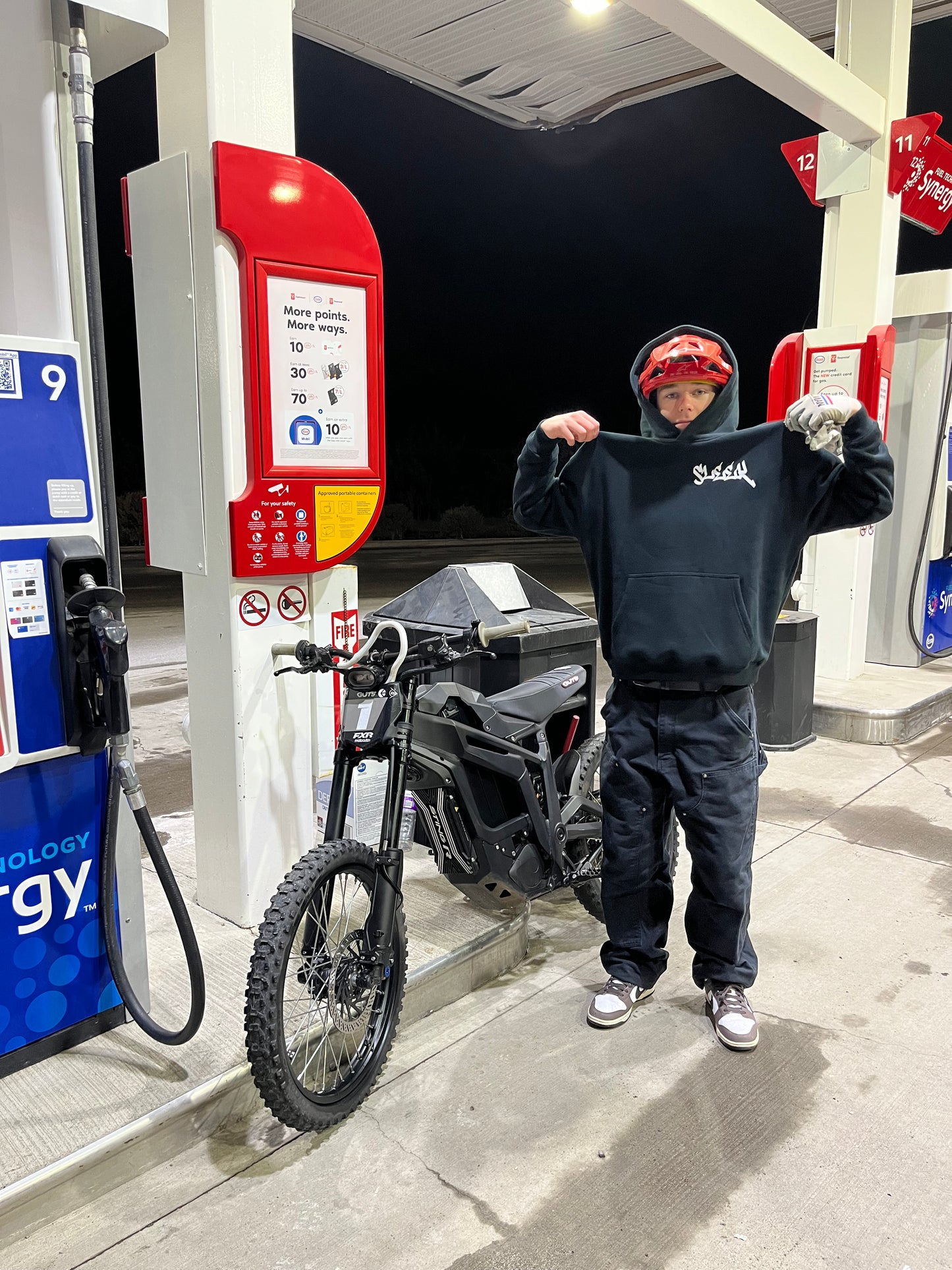 Oversize Fleeced Hoodie